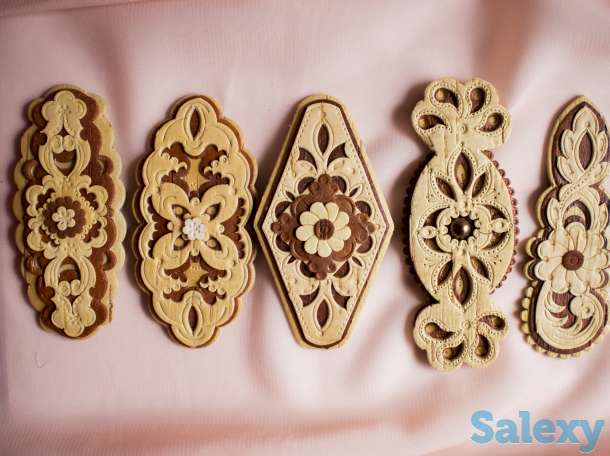 Заколки для волос из бересты, фотография 6