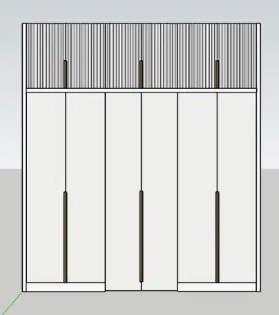 Разработка мебели в программе SketchUp, фотография 4