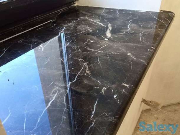 Подоконник из мрамора, гранита. Замер Бесплатно!, фотография 4