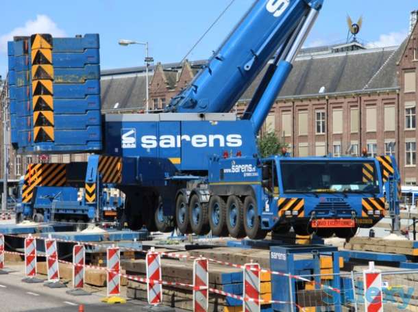 Аренда мобильных и гусеничных кранов с грузоподъемностьютонн, фотография 2