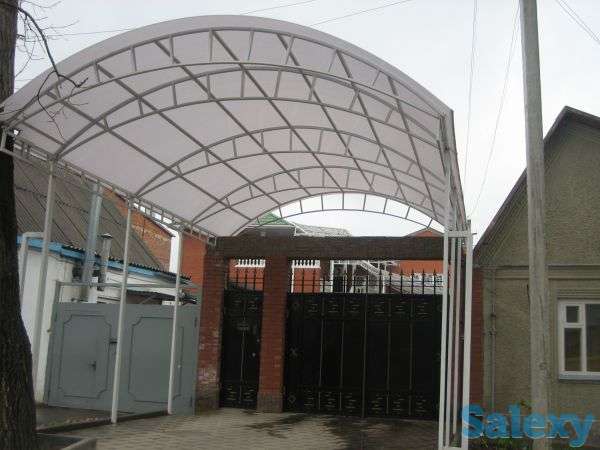 Ремонт крыши, изготовление металлических навесов в Алматы, фотография 1