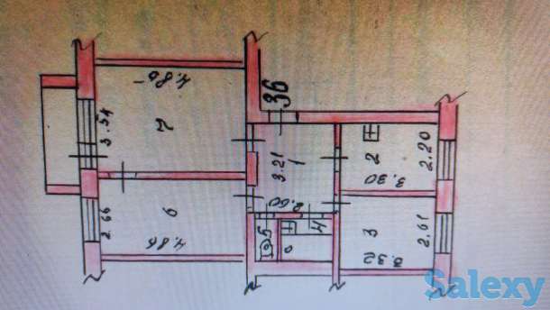 Продам 3-х комнатную квартиру, Серикбаева 29, фотография 1