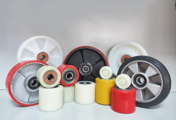 Ролики и Колёса для гидравлической тележки, фотография 1