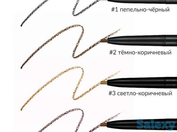 Карандаш для бровей holika holika wonder drawing skinny eyebrow, цвет #4 red brown | красно-коричневый, фотография 2