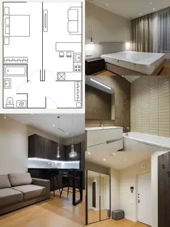 Сдам 1 комнатную квартиру Алматы район, фотография 1