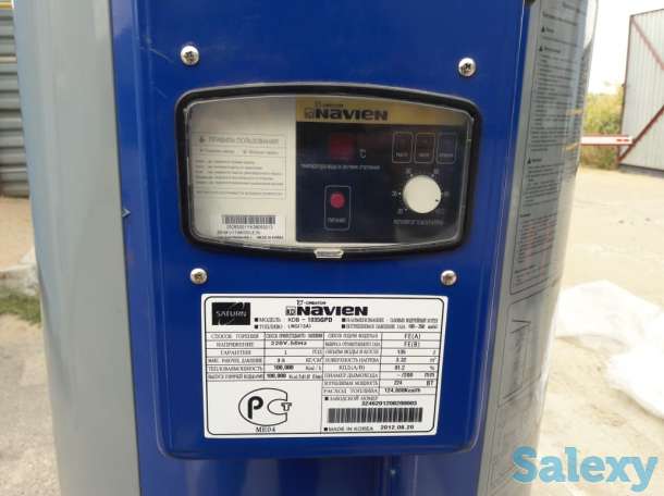 Новый Газовый водогрейный котёл NAVIEN, фотография 4