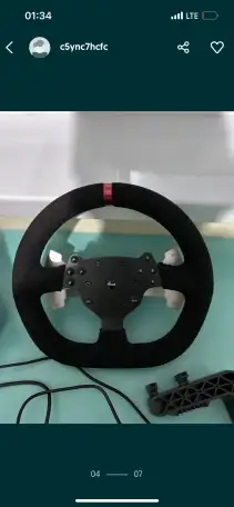 Руль ARTPLAY, v-1200 vibro racing wheel, фотография 4