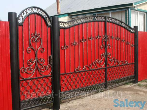 Распашные ворота, фотография 2