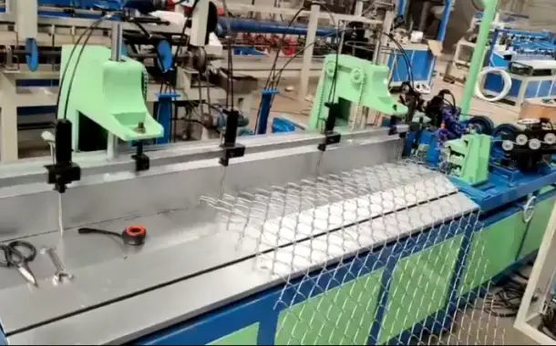 двойной станок для производства  сетки рабицы  модель JB3500, фотография 1