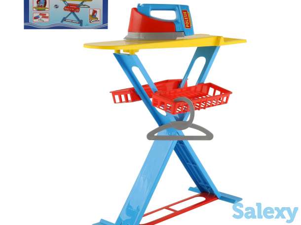 Игрушки Игровой набор Утюжок Детская гладильная доска и утюг, фотография 1