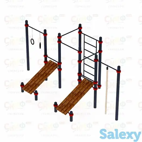 Воркаут  18 (108) | шведская стенка, кольца, скамьи для пресса,, фотография 1