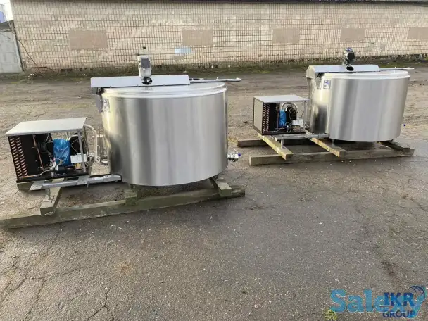 Қолданылған сүт салқындатқыш Delaval 400л, 500л, 600л, 700л, 800л және 1000 литр, фотография 5