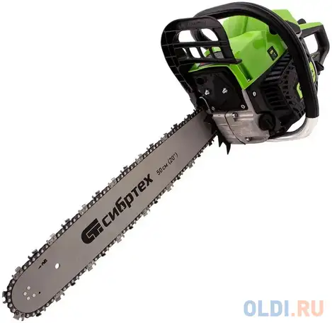 Пила цепная бензиновая бп-5850, 58 см3, шина 50 см, шаг 0,325,, фотография 1