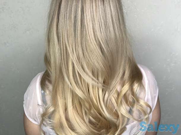 Окрашивание волос. Омбре, балаяж, шатуж, блондирование, мелирование, стрижки., фотография 2