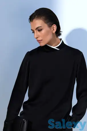 Блузка с воротником - стойкой vassa&co, фотография 1