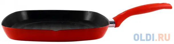 Сковородка-гриль vitrinor pomodoro grill 28 28 см 1.8 л сталь, фотография 1