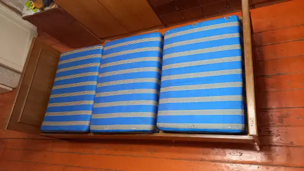 Кровать пр-во Германия, 3 матраса пружинные, сетка пружинная, фотография 2