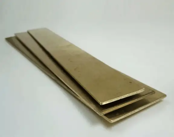 Полоса шина латунная Ширина: 10; 100..., Толщина: 1; 2..., Длина: 3; 1,5..., фотография 1