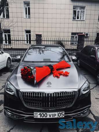 Прокат аренда Мерседес w222 с водителями по часам посуточно по г. Алматы и за его пределами, фотография 1