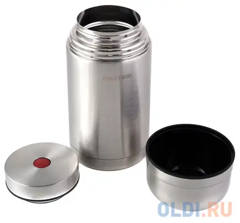 Термоконтейнер raffer vfj-004 1л серебристый, фотография 1