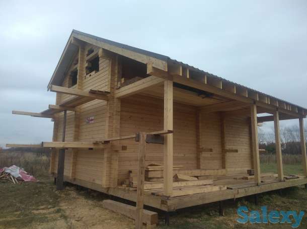 Профилированный брус, домокомплекты с нарезными чашками, фотография 1