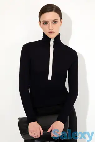 Джемпер c контрастной полосой vassa&co, фотография 2