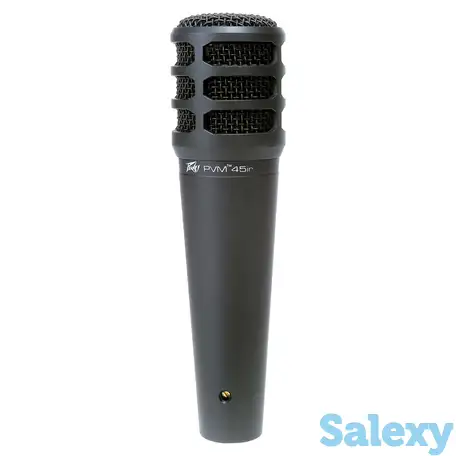 Динамический суперкардиоидный микрофон peavey pvm 45ir xlr, фотография 1