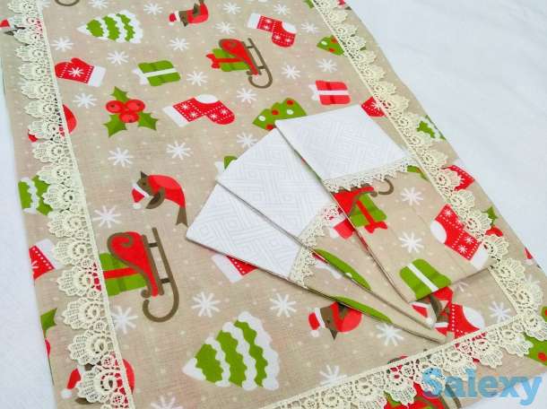 Дорожка на стол - отличный подарок для новогоднего праздника!, фотография 3