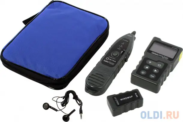 5bites тестер кабеля ly-ct010 utp / stp / tel / poe, фотография 1