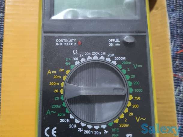 Цифровой мультиметр DT9205A тестер Распродажа, фотография 4