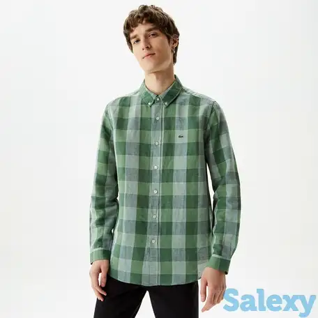 Рубашка lacoste slim fit, фотография 1