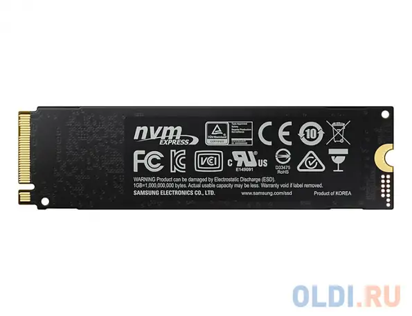 Ssd накопитель samsung 970 evo plus 1 tb pci-e 3.0 x4, фотография 1