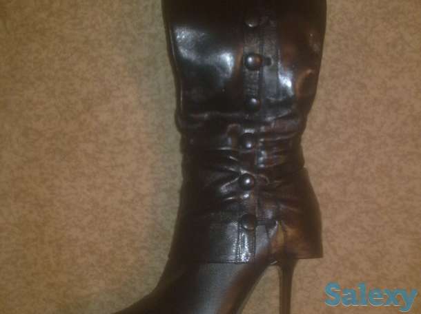 Продаю замшевые  зимние  сапоги (Ботфорды), фотография 6