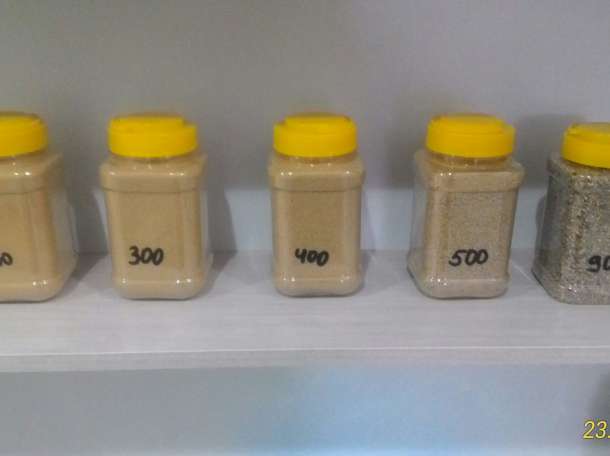 кварцевые пески и дробленыи кварц, фотография 1