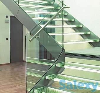 Изготовление душевых кабин, перегородок, навесов, аквариумов, дверей из стекла, фотография 1