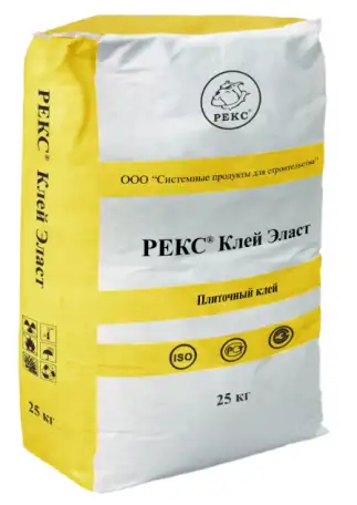 Клей Эласт - ВЫСОКОЭЛАСТИЧНЫЙ ОДНОКОМПОНЕНТНЫЙ ЦЕМЕНТНЫЙ КЛЕЙ ДЛЯ УКЛАДКИ ПЛИТ ИЗ НАТУРАЛЬНОГО КАМНЯ, ГРАНИТА, КЕРАМОГРА, фотография 1