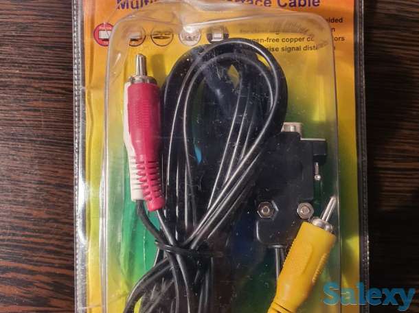 Кабель RS232 -A/V, шнур провод 1.8 метра, фотография 3