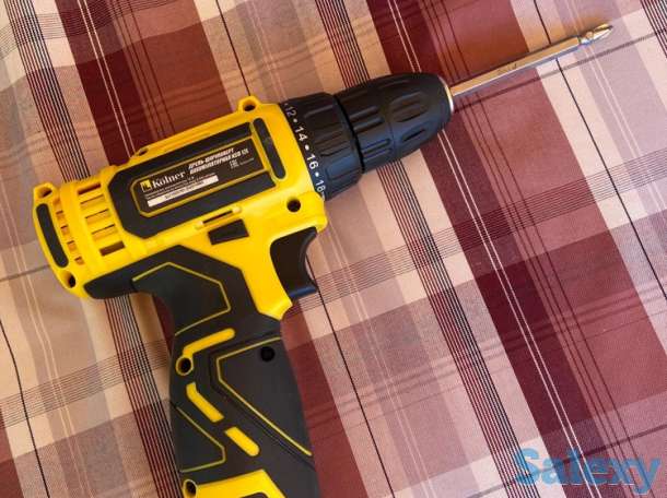 Новая Дрель-Шуруповерт аккумуляторная, фотография 1