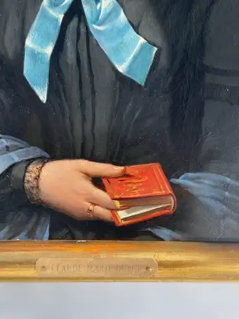 Клод-Мари Дюбюф потрет Дама из высшего общества, фотография 6