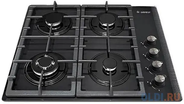 Варочная панель газовая gefest свн 2230-01 к2 черный, фотография 1