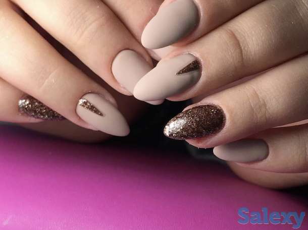 Маникюр наращивание, фотография 8