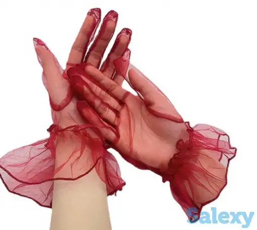 Перчатки сеточка удлиненные в Алматы. Доставка. В наличии, фотография 1