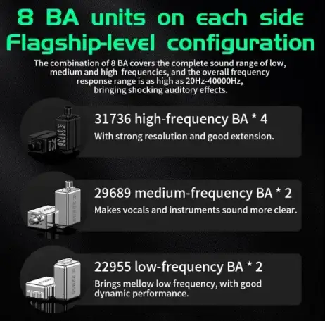 Наушники KZ As16 Pro, фотография 1