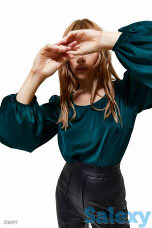 Эффектная блуза из шелка, фотография 1