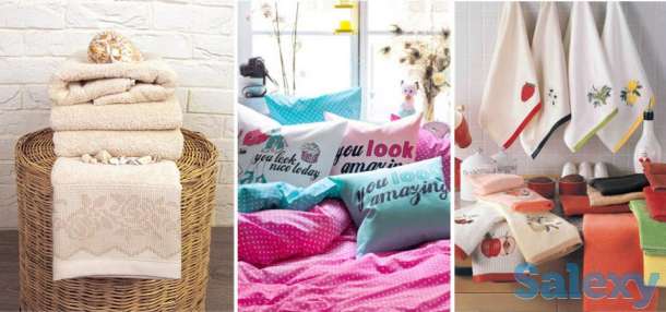 Стоки  домашнего текстиля и полотенец  из Турции, фотография 1