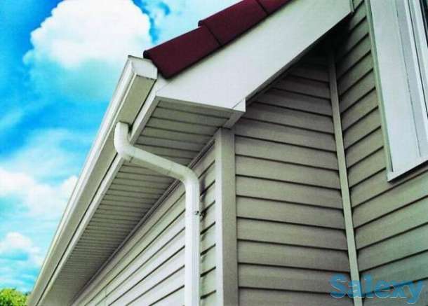 Корейская Металлочерепица, Сайдинг, Водосток, Пластиковые окна, фотография 5