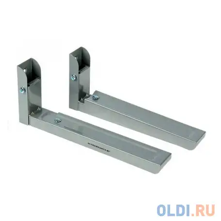 Кронштейн для свч-печей ultramounts um 888s серебристый макс.30кг настенный фиксированный, фотография 1