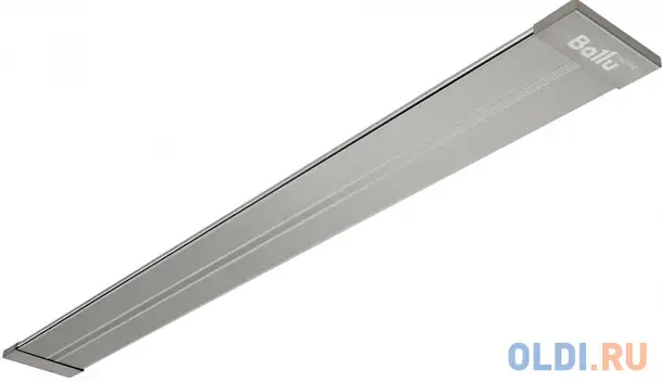 Инфракрасный обогреватель ballu bih-ap4-1.0-m 1000 вт серый нержавеющая сталь, фотография 1