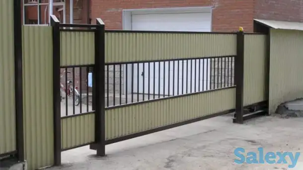 Установка заборного ограждения, фотография 12