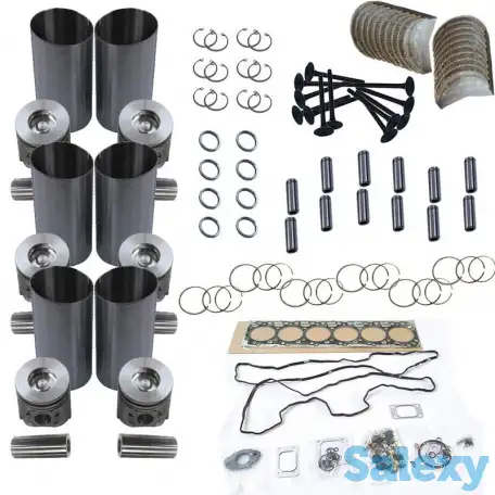 Поршень, гильза, палец, кольца, шатун. Экскаватор Бульдозер New holand BROKK TEREX, фотография 3